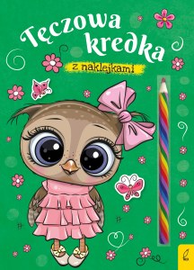 Sówka. Tęczowa kredka