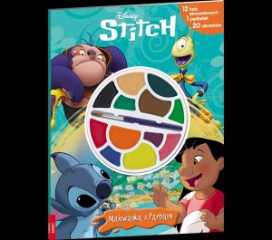 Disney Stitch Malowanka z farbami KFF-9101