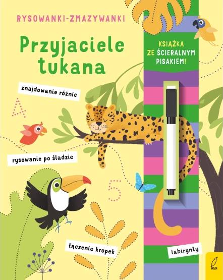 RYSOWANKI-ZMAZYWANKI. PRZYJACIELE TUKANA