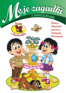 Moje zagadki z naklejkami. Seria z biedronką