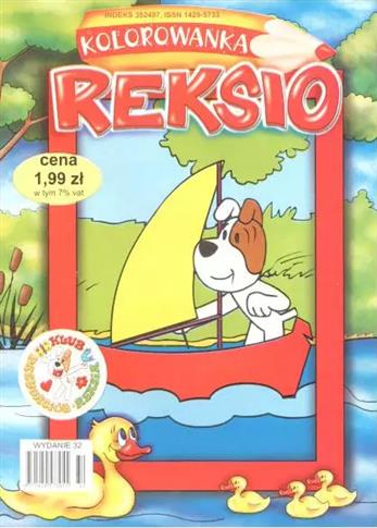 REKSIO KOLOROWANKA KLUB PRZYJACIÓŁ REKSIA 32