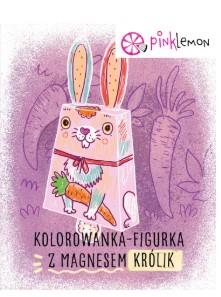 Figurka do kolorowania z magnesem Królik