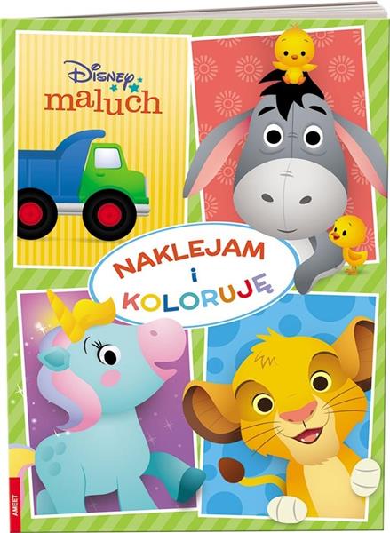 DISNEY MALUCH. NAKLEJAM I KOLORUJĘ