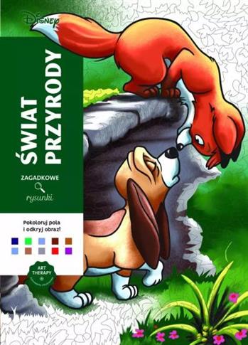 ART THERAPY. KOLOROWANKA ANTYSTRESOWA. DISNEY.