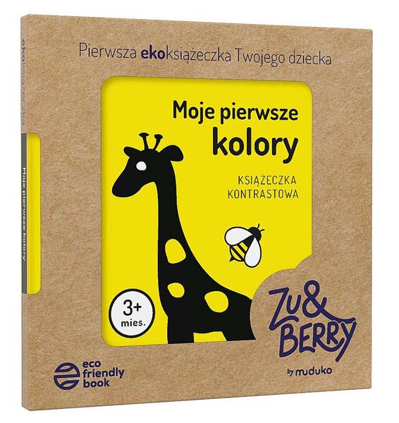MOJE PIERWSZE KOLORY. KSIĄŻECZKA KONTRASTOWA