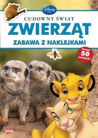 DISNEY UCZY CUDOWNY ŚWIAT ZWIERZĄT ZABAWA Z NAKLEJ