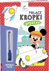 Disney maluch Połącz kropki Pojazdy PKM-9202
