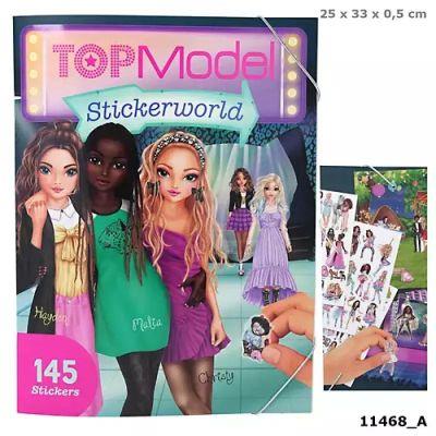 ZESTAW Z NAKLEJKAMI TOP MODEL 11468A