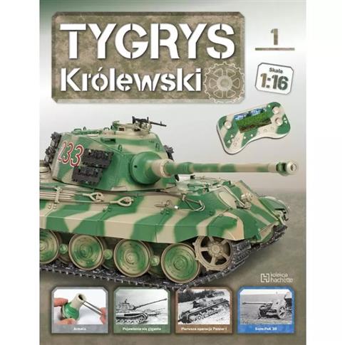TYGRYS KRÓLEWSKI - CZOŁG- MODEL DO ZŁOŻENIA NR1