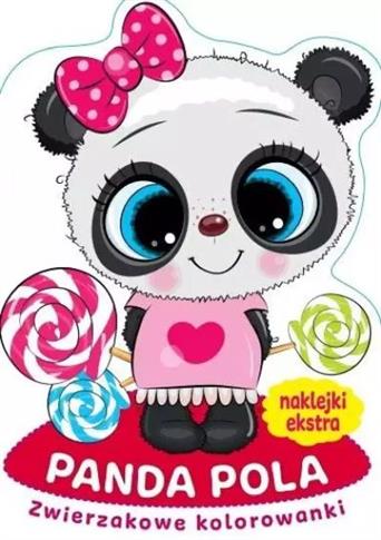 ZWIERZAKOWE KOLOROWANKI. PANDA POLA