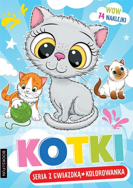 KOTKI. KOLOROWANKA