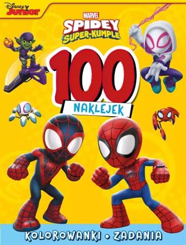 100 NAKLEJEK. SPIDEY I SUPERKUMPLE. MARVEL