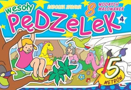 Wesoły pędzelek 4 Radosna zabawa 8 wodnych ...