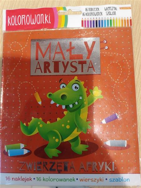 MAŁY ARTYSTA. ZWIERZĘTA AFRYKI