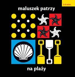 MALUSZEK PATRZY. NA PLAŻY