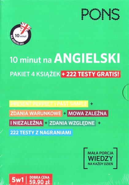 PAKIET: 10 MINUT NA ANGIELSKI