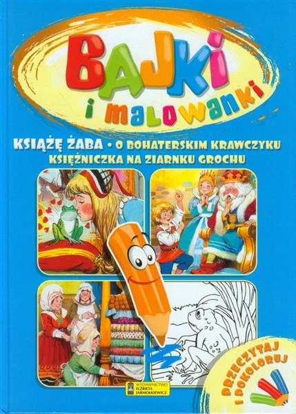 KSIĄŻĘ ŻABA BAJKI I MALOWANKI