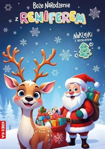 BOŻE NARODZENIE Z RENIFEREM