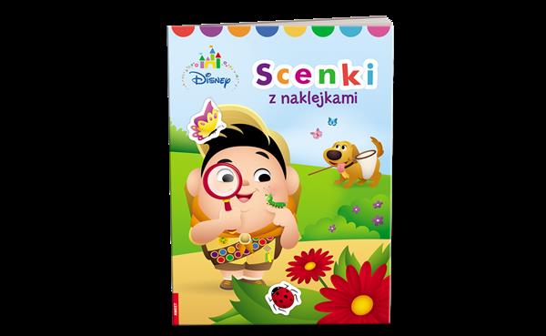 DISNEY MALUCH. SCENKI Z NAKLEJKAMI