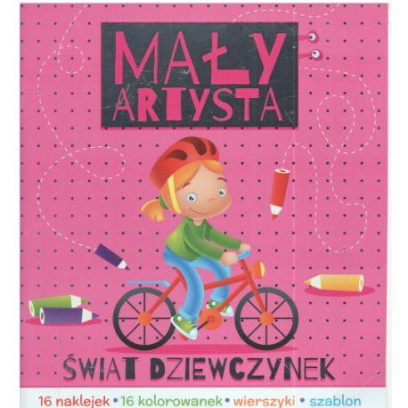 MAŁY ARTYSTA ŚWIAT DZIEWCZYNEK KOLOROWANKA