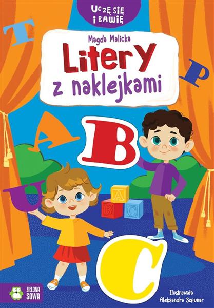 UCZĘ SIĘ I BAWIĘ. LITERY Z NAKLEJKAMI