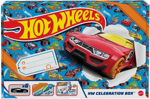 Hot Wheels. zestaw prezentowy, samochodziki + tory