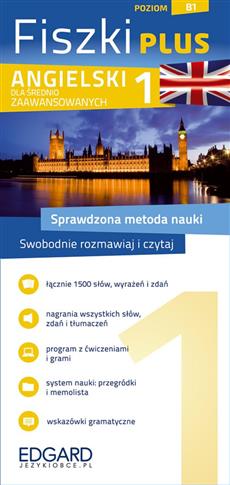 Angielski. Fiszki PLUS dla średniozaawansowanych
