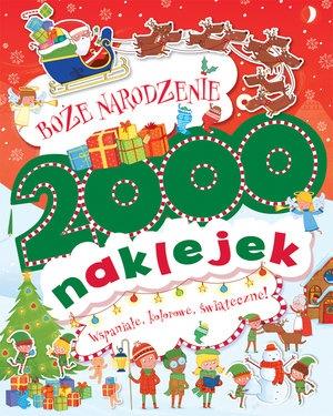 BOŻE NARODZENIE. 2000 NAKLEJEK