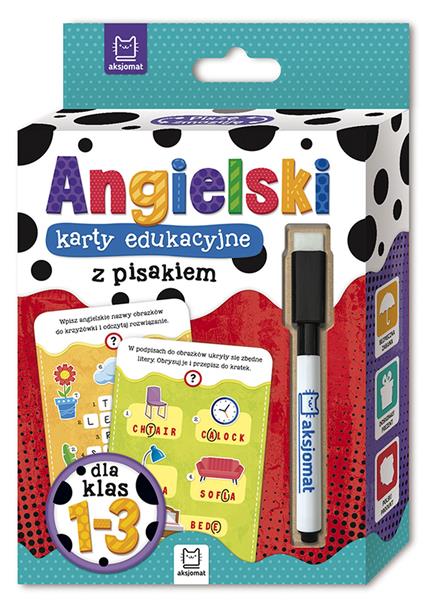 JĘZYK ANGIELSKI. KARTY EDUKACYJNE Z PISAKIEM