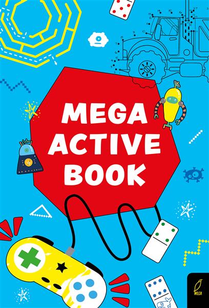 MEGA ACTIVE BOOK NIEBIESKA