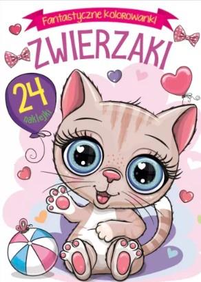 FANTASTYCZNE KOLOROWANKI. ZWIERZAKI