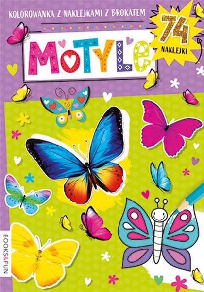 MOTYLE. KOLOROWANKA