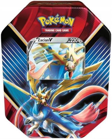 POKEMON Summer V Tin ZACIAN - puszka kolekcjone