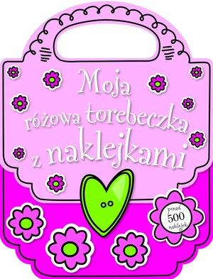 MOJA RÓŻOWA TOREBECZKA Z NAKLEJKAMI