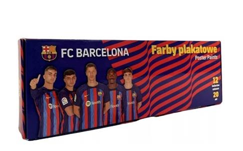 FC BARCELONA BARCA FARBY PLAKATOWE 12 KOLORÓW