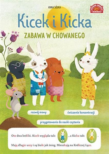 CZYTANKI SYLABOWE Z OBRAZKAMI. KICEK I KICKA