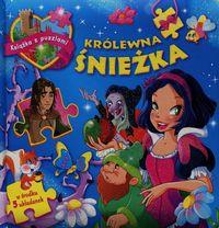 KRÓLEWNA ŚNIEŻKA. KSIĄŻKA Z PUZZLAMI