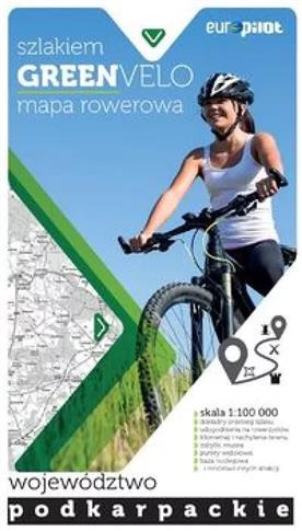 Green Velo mapa rowerowa. Województwo podkarpackie