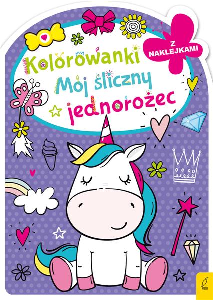 KOLOROWANKI MÓJ ŚLICZNY JEDNOROŻEC
