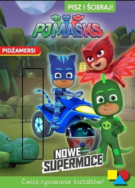 PIDŻAMERSI. PISZ I ŚCIERAJ NR 2 NOWE..