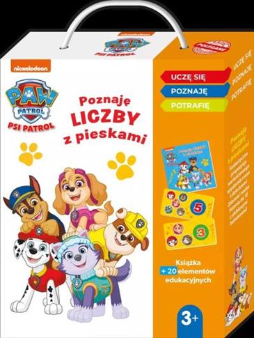 PSI PATROL. POZNAJĘ LICZBY Z PIESKAMI