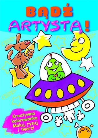Bądź artystą (niebieski)