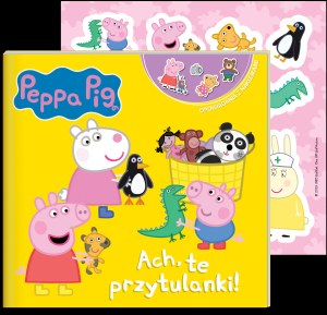 Ach, te przytulanki! Świnka Peppa. Opowiadania z naklejkami