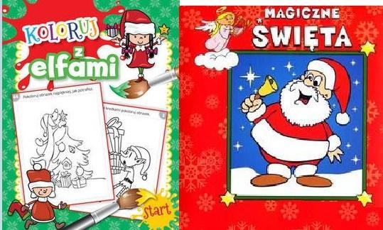 PAKIET: KOLORUJ Z ELFAMI/MAGICZNE ŚWIĘTA