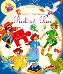 PIOTRUŚ PAN. PUZZLE I KOLOROWANKI