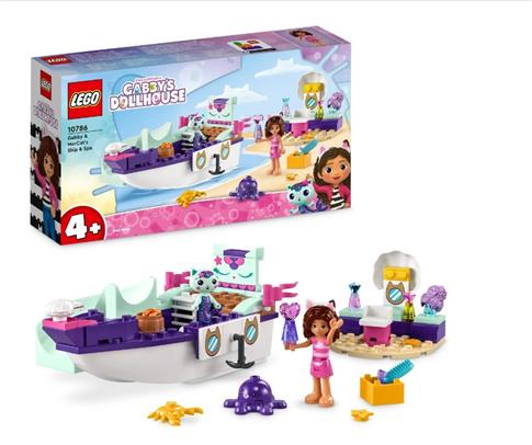 LEGO Statek i spa Gabi i Syrenkotki 10786