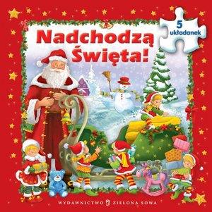 NADCHODZĄ ŚWIĘTA. KSIĄŻKA Z PUZZLAMI