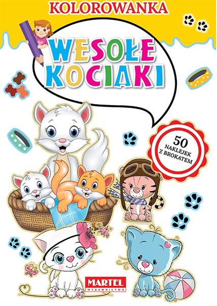 KOLOROWANKA. WESOŁE KOCIAKI