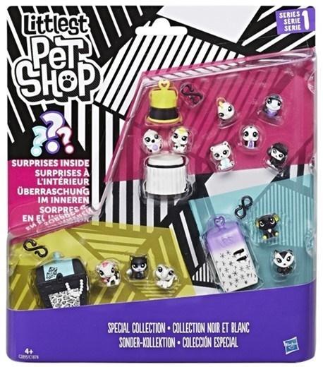 HASBRO LITTLEST PET SHOP BLACK&WHITE ZESTAW 2