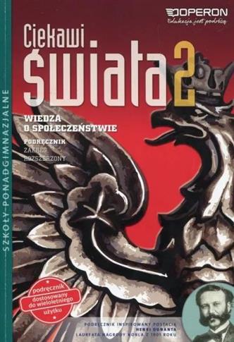 Ciekawi świata. Wiedza o społeczeństwie 2. Podręcz